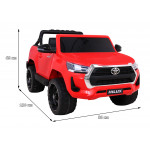 Elektrické autíčko Toyota Hilux DK-HL860 - červená
